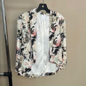 Women's Abstract Print Jacket